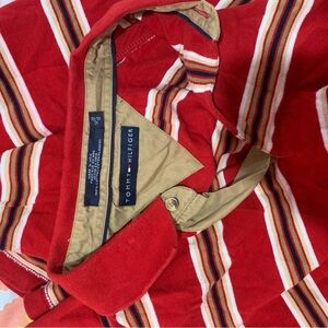 Tommy Hilfiger Red Striped Shirt